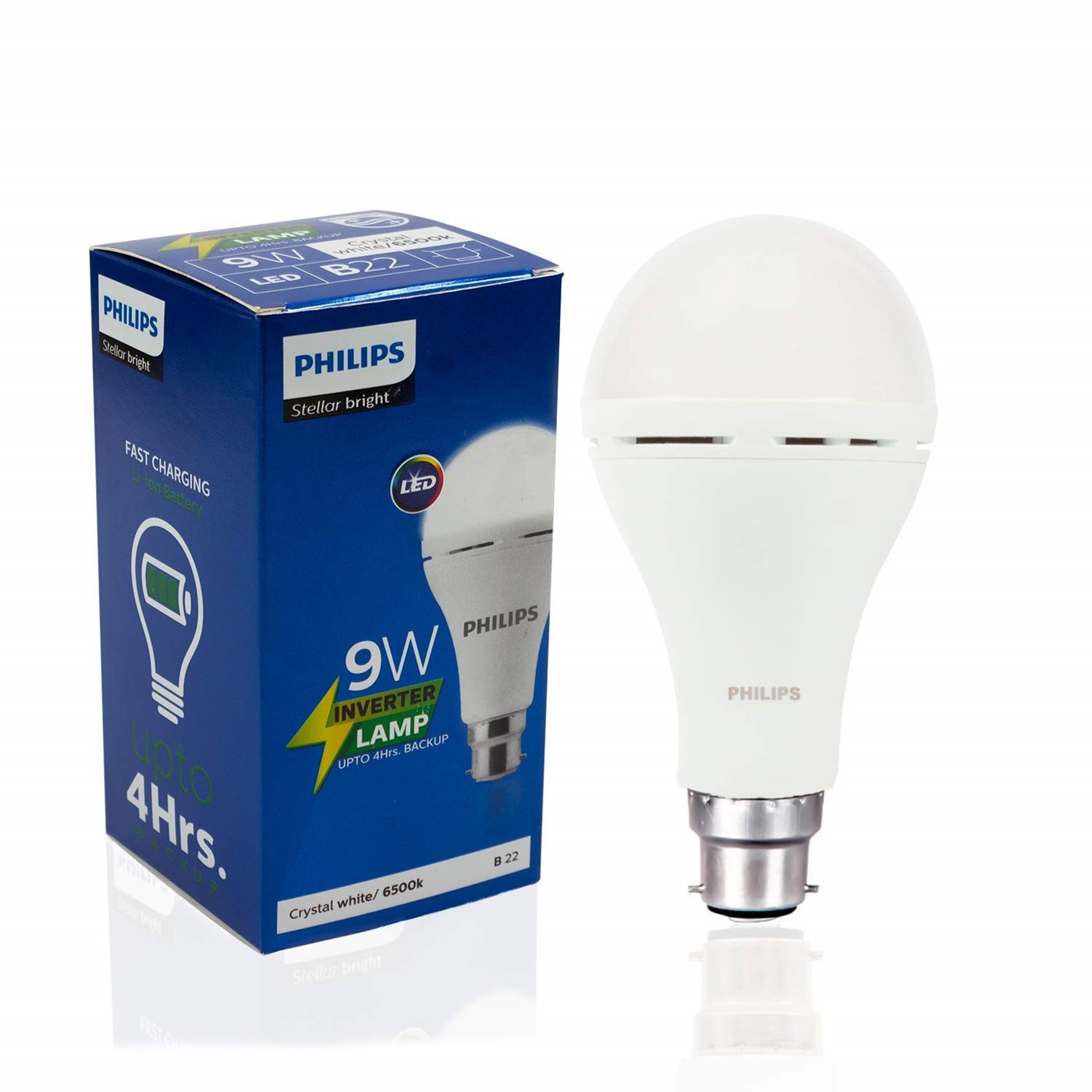 LedBulb Emergency 9w, 6500K, B22.