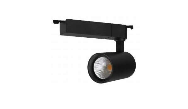 STANCHION BLACK TRACKLIGHT 10W/WW