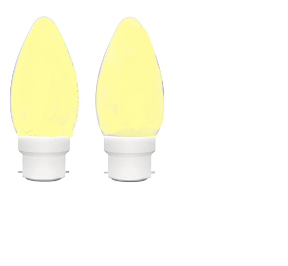 LED Deco Yellow 0.5W candle